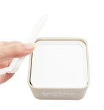 ランチボックス 2段 600ml Native Heart ネイティブハート 通販 お弁当箱 べんとうばこ かわいい おしゃれ かっこいい 入れ子式 いれこ式 四角形 しかく レンジ対応 電子レンジ対応 食洗機対応 遠足 ピクニック シンプル カジュアル 下段240ml 上段360ml