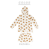 ルームウェア レディース 冬 通販 部屋着 暖かい パジャマ パーカー 上下 セット セットアップ 長袖 ショートパンツ おしゃれ かわいい 前開き 冬用 もこもこ 動物 ズボン 秋冬