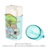 おしぼり ケース付き 通販 キャラクター 抗菌 タオル おしぼりタオル ミニタオル 保育園 かわいい おしぼりケースセット 保冷剤 幼稚園 SKATER スケーター 入園 入学 ギフト プレゼント