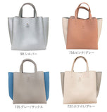 トートバッグ レディース FAVORI ファヴォリ  通販 ミニトートバッグ フェイクレザー ショルダーバッグ 斜めがけ ななめ掛け 2way ミニショルダー 小さめ かわいい おしゃれ 合成皮革 三層式 あおり シンプル 無地 サブバッグ 軽量 軽い ママ マザーズ 手提げ ハンドバッグ