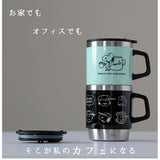 スヌーピー マグカップ 通販 サーモマグ 300ml おしゃれ かわいい コップ ステンレス 大人可愛い マグカップ グラス ブラック 保温 蓋付き 大人 向け ピーナッツ キャラクター グッズ