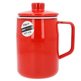 富士ホーロー オイルポット 通販 0.8L フィルト 油こし器 おしゃれ 揚げ物 ホーロー 活性炭カートリッジ 調理器具 可愛い 琺瑯 ろ過 保存容器 コンパクト 新生活 ハニーウェア OPF08