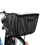 自転車 カゴカバー おしゃれ セット 通販 前かご用カバー  後ろカゴ カバー 前後セット 前 後ろ 大きい 大型 自転車カゴカバー 撥水 はっ水 2段 2段式 バスケットカバー 二段 二段式 かわいい シンプル ストライプ ボーダー ローズ 花柄 ブラック グレー Pluie Benite