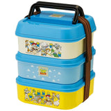 ランチボックス 3段 通販 重箱 おしゃれ お重 三段 スクエア型 大容量 ランチBOX 行楽弁当 角型 ピクニックケース ファミリーサイズ 家族 ハイキング 大人数 運動会 ピクニック お重箱 3段 大きめ ランチボックス ディズニー スヌーピー トトロ ムーミン トイストーリー