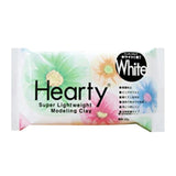 粘土 パジコ PADICO 通販 ハーティクレイ ホワイト 白 軽量 樹脂粘土 軽量粘土 クラフト 200g 手につかない 壊れにくい 伸びが良い ネイル アクセサリー 粘土細工 人形 ドール 手作り フェイクスイーツ