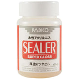 ニス PADICO パジコ 通販 シーラー SEALER 水性ニス アクリルニス 水性アクリルニス 下塗り 仕上げ液 ツヤ出し ツヤ消し 耐水効果 合成樹脂塗料 100ml 絵具OK 粘土 紙 樹脂 金属 日本製