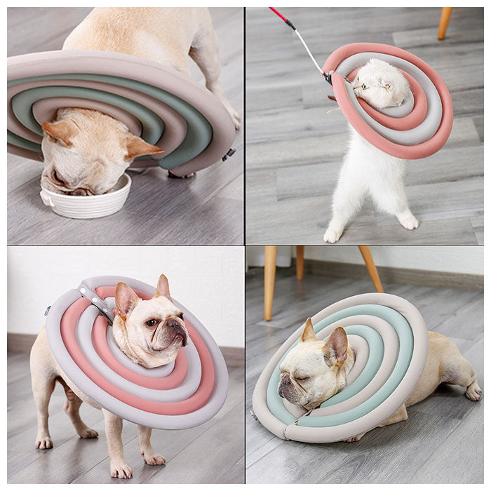 エリザベスカラー 犬用 猫用 ソフト クッション 傷舐め防止 介護