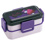 ドーム型 弁当箱 2段 通販 女子 大人 食洗機対応 レンジ対応 ランチボックス おしゃれ お弁当箱 高校生 中学生 小学生 4点ロック 密封式 入れ子式 コンパクト ふわっと弁当箱 SKATER スケーター PFLW4 大人用弁当箱