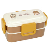 ドーム型 弁当箱 2段 通販 女子 大人 食洗機対応 レンジ対応 ランチボックス おしゃれ お弁当箱 高校生 中学生 小学生 4点ロック 密封式 入れ子式 コンパクト ふわっと弁当箱 SKATER スケーター PFLW4 大人用弁当箱