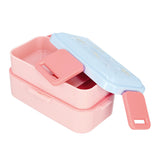 ドーム型 弁当箱 2段 通販 女子 大人 食洗機対応 レンジ対応 ランチボックス おしゃれ お弁当箱 高校生 中学生 小学生 4点ロック 密封式 入れ子式 コンパクト ふわっと弁当箱 SKATER スケーター PFLW4 大人用弁当箱