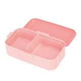 ドーム型 弁当箱 2段 通販 女子 大人 食洗機対応 レンジ対応 ランチボックス おしゃれ お弁当箱 高校生 中学生 小学生 4点ロック 密封式 入れ子式 コンパクト ふわっと弁当箱 SKATER スケーター PFLW4 大人用弁当箱