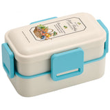 Skater スケーター 弁当箱 2段 ランチボックス キャラクター 通販 弁当 600ml ふわっと弁当箱 食洗機 電子レンジ レンジ 抗菌 仕切り スリム コンパクト 電子レンジ可 食洗機可 フタ ドーム型 くっつきにくい 汁漏れしにくい 4点ロック 収納 便利