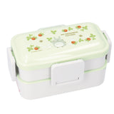 Skater スケーター 弁当箱 2段 ランチボックス キャラクター 通販 弁当 600ml ふわっと弁当箱 食洗機 電子レンジ レンジ 抗菌 仕切り スリム コンパクト 電子レンジ可 食洗機可 フタ ドーム型 くっつきにくい 汁漏れしにくい 4点ロック 収納 便利