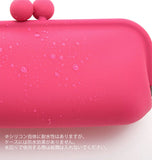 ポーチ ピージーデザイン p+g design 通販 シリコン がまぐちポーチ がま口ケース おしゃれ ポップカラー コスメポーチ 化粧ポーチ マルチポーチ マルチケース ペンケース 筆箱 グリーン イエロー レッド パープル ブラック マゼンタ ブルー オレンジ ターコイズ かわいい
