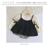 ベビー カーディガン ロンパース セット 女の子 通販 ２点セット 子供ドレス ワンピース 長袖 ベビー服 チェック柄 ふんわり 子供服 赤ちゃん 春 夏 子供 子ども こども おでかけ シンプル