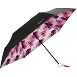 wpc 折りたたみ傘 通販 傘 レディース 折りたたみ Plantica プランティカ フラワーアンブレラ インサイドプリント ミニ FLOWER UMBRELLA INSIDE PRINT mini ピンク グリーン オレンジ ブルー ブラック 通勤 通学 おしゃれ かわいい 花柄 ワールドパーティ