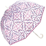 wpc 傘 通販 長傘 レディース おしゃれ 可愛い 透明 大人 かわいい 大きめ ドーム型 65cm はっ水 撥水 通勤 通学 ビニール傘 ビニ傘 プラスティック プラスチック ブランド plantica×Wpc. フラワーアンブレラ Wpc. ダブリューピーシー plantica プランティカ plv02