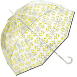 wpc 傘 通販 長傘 レディース おしゃれ 可愛い 透明 大人 かわいい 大きめ ドーム型 65cm はっ水 撥水 通勤 通学 ビニール傘 ビニ傘 プラスティック プラスチック ブランド plantica×Wpc. フラワーアンブレラ Wpc. ダブリューピーシー plantica プランティカ plv02