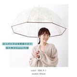 wpc 傘 通販 長傘 レディース おしゃれ 可愛い 透明 大人 かわいい 大きめ ドーム型 65cm はっ水 撥水 通勤 通学 ビニール傘 ビニ傘 プラスティック プラスチック ブランド plantica×Wpc. フラワーアンブレラ Wpc. ダブリューピーシー plantica プランティカ plv02