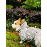 コーギー 服 通販 レインコート ドックウェア コーギー専用 つなぎ服 カバーオール カッパ ジャケット服 小型犬 中型犬 防水 防寒 短足 泥除け 散歩 寒さ対策 ペット服 犬服