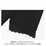 女の子 オーバーパンツ レース 通販 3分丈 ショーツ スパッツ パンツ 三分丈 かわいい 下着 子供 キッズ ジュニア インナー インナーウエア 子ども こども ファッション