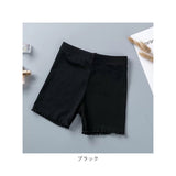 女の子 オーバーパンツ 薄い かわいい 通販 3分丈 ショーツ スパッツ パンツ 三分丈 コットン 綿 下着 子供 キッズ ジュニア インナー インナーウエア 子ども こども ファッション