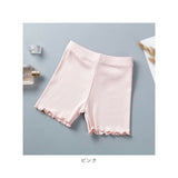 女の子 オーバーパンツ 薄い かわいい 通販 3分丈 ショーツ スパッツ パンツ 三分丈 コットン 綿 下着 子供 キッズ ジュニア インナー インナーウエア 子ども こども ファッション