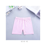 女の子 オーバーパンツ 伸縮性 通販 3点セット ボクサー ブリーフ 3分丈 ショーツ スパッツ パンツ 三分丈 下着 子供 キッズ ジュニア インナー インナーウエア 子ども こども