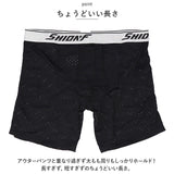 ボクサーパンツ メンズ 大きいサイズ 通販 前開き ロング 2枚セット ボクサー パンツ 2枚組 下着 インナー メッシュ 通気性 大きめ 無地 シンプル アンダーウェア メンズインナー