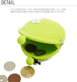 がま口 ピージーデザイン p+g design 通販 レディース かわいい シリコン ガマ口 小銭入れ 散歩用 おやつ入れ サポート商品 小物入れ おしゃれ 盲導犬育成事業 犬の足あと 肉球 イヌ 犬雑貨 財布 ケース ライトグリーン ライトブルー ライトパープル ライトピンク