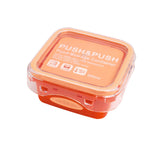 ランチボックス おしゃれ 通販 デザートケース 230ml 保存容器 食洗機 フードストッカー お弁当箱 完全密封 食洗機対応 小さめ 容器 保存容器 フードコンテナ 軽量 かわいい 女子 PUSH&PUSH2