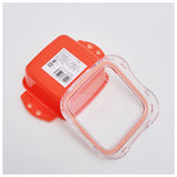 ランチボックス おしゃれ 通販 デザートケース 230ml 保存容器 食洗機 フードストッカー お弁当箱 完全密封 食洗機対応 小さめ 容器 保存容器 フードコンテナ 軽量 かわいい 女子 PUSH&PUSH2