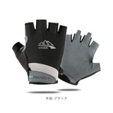サイクリンググローブ 通販 ランニンググローブ 手袋 両手 グローブ 指なし 二指 半指 冷感 滑り止め 通気性 速乾性 uvカット 日焼け防止 男女兼用 サイクリンググローブ 自転車 クライミング 登山