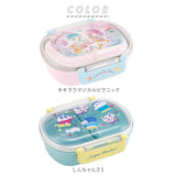 弁当箱 子供 通販 こども 1段 360ml 女の子 男の子 ランチボックス お弁当箱 抗菌 食洗機対応 幼稚園 保育園 キャラクター グッズ リトルツインスターズ しんちゃん ドラえもん しまじろう トムとジェリー おさるのジョージ ジュラシック スプラトゥーン2 スケーター