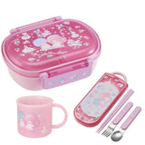 お弁当箱 セット 子供 通販 弁当箱セット 入園準備 ランチボックス プラコップ 箸 弁当箱 トリオセット カトラリー プラコップ お弁当 ランチグッズ 弁当 食洗機対応 遠足 運動会 キャラクター ピカチュウ ミニオン ぼんぼんりぼん キキララ マイメロディ キティ