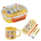 お弁当箱 セット 子供 通販 弁当箱セット 入園準備 ランチボックス プラコップ 箸 弁当箱 トリオセット カトラリー プラコップ お弁当 ランチグッズ 弁当 食洗機対応 遠足 運動会 キャラクター ピカチュウ ミニオン ぼんぼんりぼん キキララ マイメロディ キティ