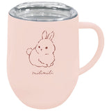 マグカップ フタ付 通販 蓋付き ステンレスマグカップ 保温 保冷 コーヒーカップ 320ml 約 350ml ステンレスマグ おしゃれ ミリミリ かわいい 食器 コップ ギフト 雑貨 大人可愛い