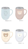 マグカップ フタ付 通販 蓋付き ステンレスマグカップ 保温 保冷 コーヒーカップ 320ml 約 350ml ステンレスマグ おしゃれ ミリミリ かわいい 食器 コップ ギフト 雑貨 大人可愛い