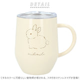 マグカップ フタ付 通販 蓋付き ステンレスマグカップ 保温 保冷 コーヒーカップ 320ml 約 350ml ステンレスマグ おしゃれ ミリミリ かわいい 食器 コップ ギフト 雑貨 大人可愛い