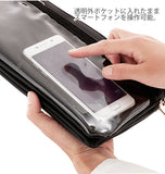 スマホショルダー AddNinth アドナインス 通販 スマホポーチ レディース メンズ おしゃれ ユニセックス 合皮 入れたまま 2way スマートフォン ショルダー ななめがけ スマホケース サブバッグ 男女兼用バッグ かばん 鞄 バック ブラック ベージュ アイボリー マスタード