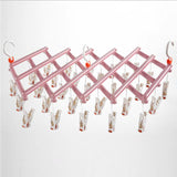 ピンチハンガー 引っ張るだけ 通販 洗濯物干し 伸縮 収納 ひっぱるだけ 部屋干し 伸びる 物干し 吊り下げ ベランダ 省スペース 室内 折りたたみ 一人暮らし おしゃれ 時短