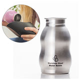 犬 散歩 給水ボトル 通販 ウォーターボトル 水 ボトル おしゃれ シンプル カラビナ 携帯 持ち運び ROOP ループ ステンレスボトル Sサイズ 350ml 水入れ 携帯水筒 お出かけ お散歩グッズ 犬用品 ペットグッズ