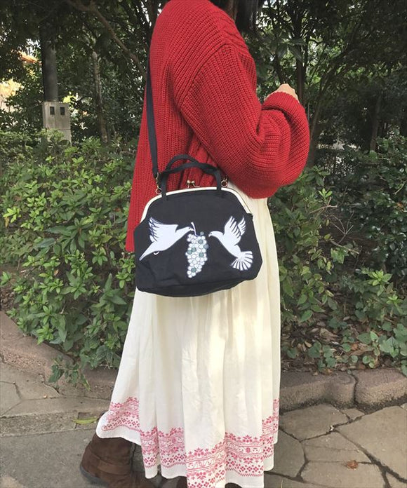 Rootote ルートート トートバッグ 通販 サイドポケット DELI デリ レディース 2way ショルダー がま口 アニマル 小さめ  かわいい サブバッグ 手提げ - バックヤードファミリー