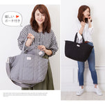 ルートート マザーバッグ  通販 ROOTOTE マザーズバッグ トートバッグ 大きめ 大容量 軽量 軽い 2way トート ショルダー 保育園 送迎 通園 レディース メンズ オシャレ かわいい 斜めがけ ななめ掛け シンプル 無地 ロゴ ママバッグ ミニバッグ付き ポーチ付き GRANDE