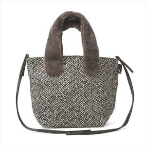 Rootote ルートート トートバッグ 通販 サイドポケット DELI デリ レディース 2way ショルダー ファー おしゃれ 小さめ かわいい サブバッグ 手提げ - バックヤードファミリー