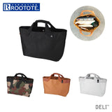 ルートート トートバッグ 通販 ROOTOTE 1853 デリ DELI コーテッドクロス-B レディース メンズ 大容量 a4 横 おしゃれ かわいい シンプル 通勤 通学 無地 総柄 ランチバッグ ブランド