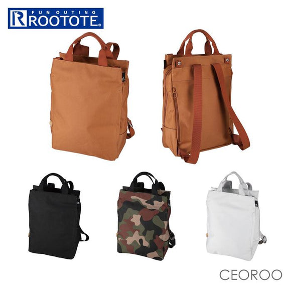 ルートート リュック 通販 ROOTOTE 1855 セオルー CEOROO コーテッドクロス-B トートバッグ 2way レディース メンズ 大容量 a4 縦 おしゃれ かわいい シンプル 通勤 通学 ブランド