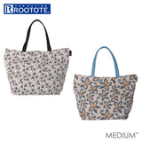 ルートート トートバッグ 通販 ROOTOTE 1875 ミディアム MIDIUM パターン-C レディース おしゃれ かわいい シンプル a4 横 総柄 通勤 通学 旅行 肩掛け 大容量 ブランド - バックヤードファミリー