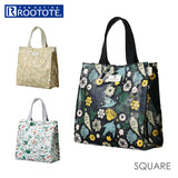 ルートート トートバッグ 通販 ROOTOTE レディース 小さめ ミニトート ランチバッグ ランチトート SQUARE 1916 EU スクエア ラミネート-B 撥水 はっ水 軽量 軽い おしゃれ 大人 かわいい 通勤 通学 サブバッグ - バックヤードファミリー