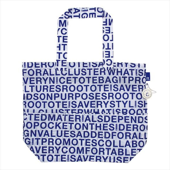 Rootote ルートート トートバッグ 通販 サイドポケット ROO-SHOPPER ルーショッパー ユニセックス エコバッグ コンパクト お買い物 バッグ ショッピングバッグ レディース メンズ トートバッグ 大容量 - バックヤードファミリー